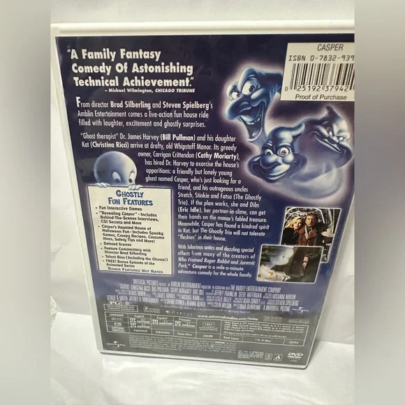 Unleash the Ghostly Fun with Casper Movie: A Must-Watch for Halloween Season! - Picture 2 of 3